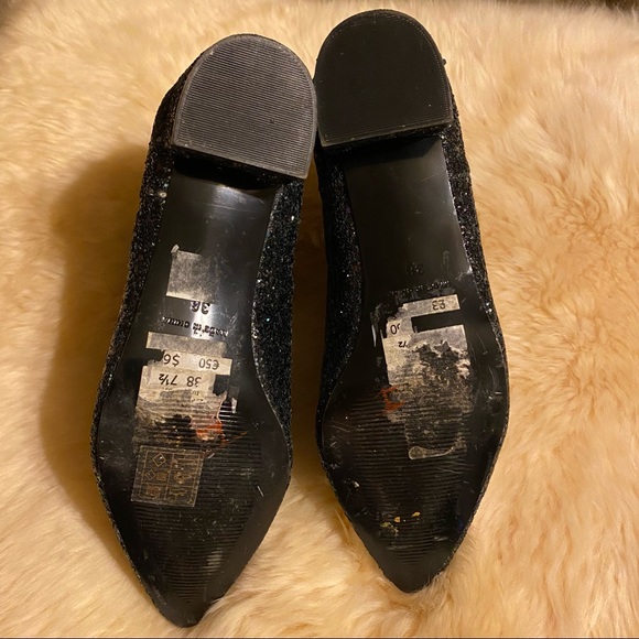 Topshop KRAZY Glitter boots Size 38/7.5 - Picture 7 of 7